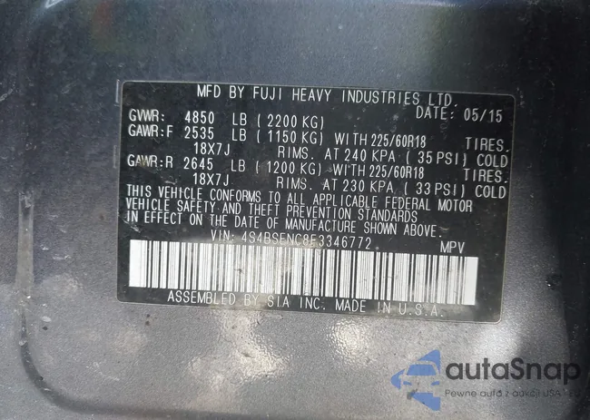 4S4BSENC8F3346772: 43935354