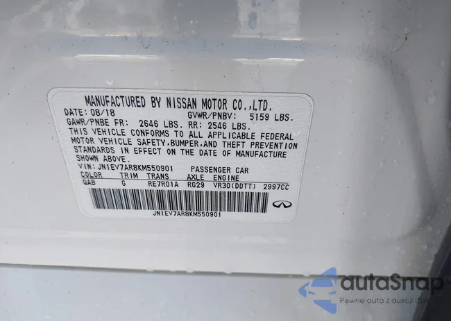 JN1EV7AR8KM550901: 43934471