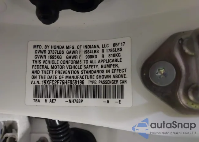 19XFC2F76HE058196: 43934544