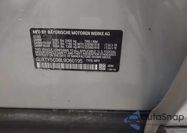 5UXTY5C08L9D60195: 43934708