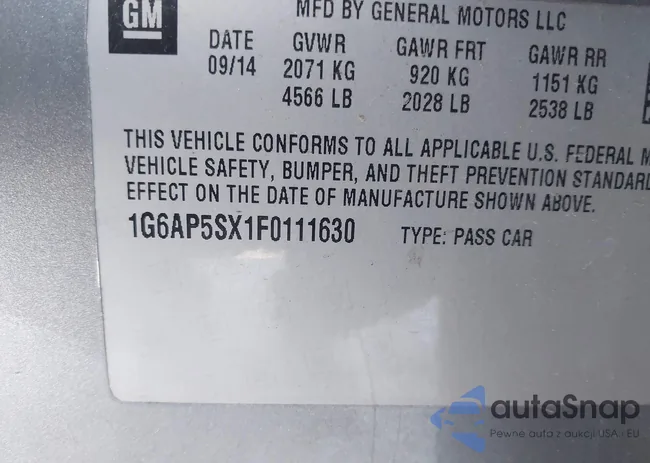 1G6AP5SX1F0111630: 43934721