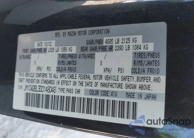 JM1CW2BL3D0148048: 43935944