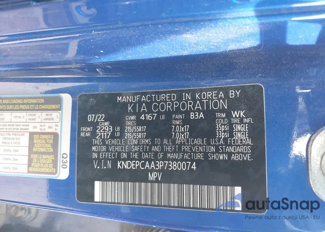 KNDEPCAA3P7380074: 43936291