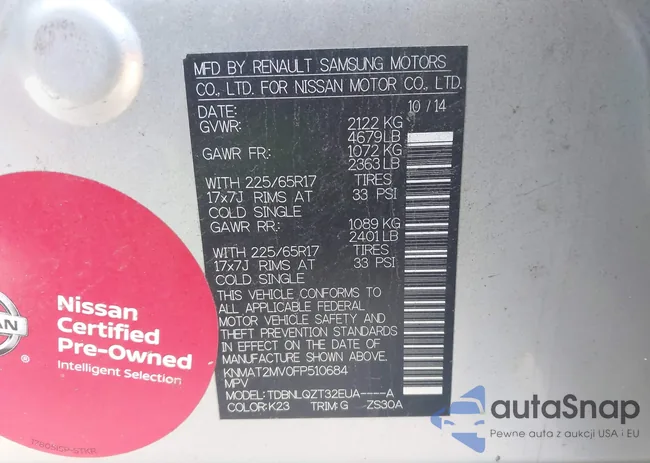 KNMAT2MV0FP510684: 43935583