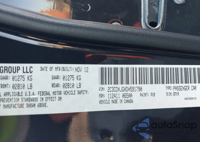 2C3CDXJGXDH591790: 43935611