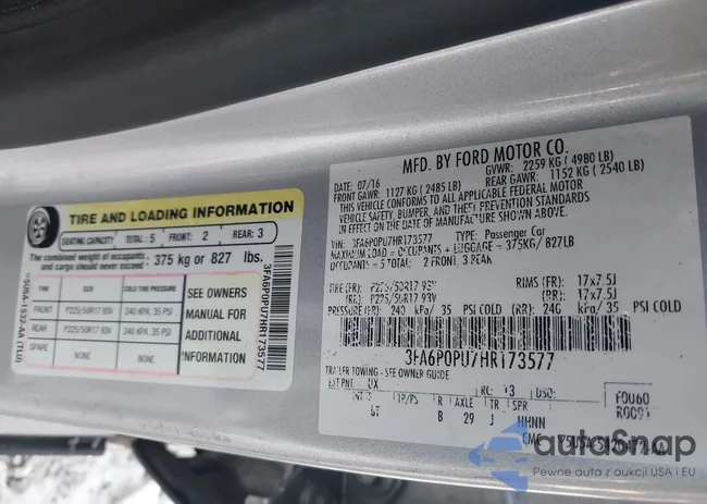 3FA6P0PU7HR173577: 43935693