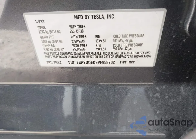 7SAYGDED9PF958702: 43937158