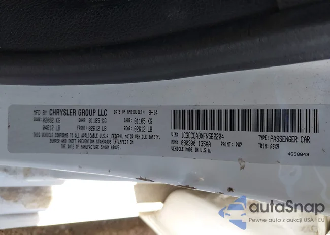 1C3CCCABXFN562204: 43937184