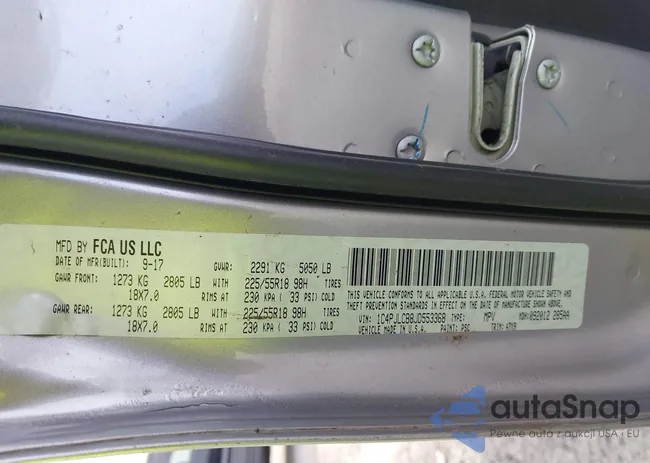 1C4PJLCB8JD553368: 43936666