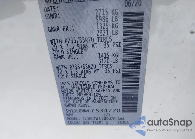 5N1DL0MM4LC534770: 43936738