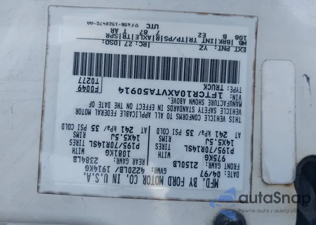 1FTCR10AXVTA50914: 43937896