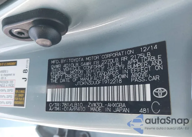 JTDKN3DU0F1912218: 43938060