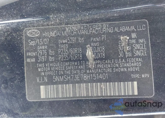 5NMSH73E78H151401: 43938067