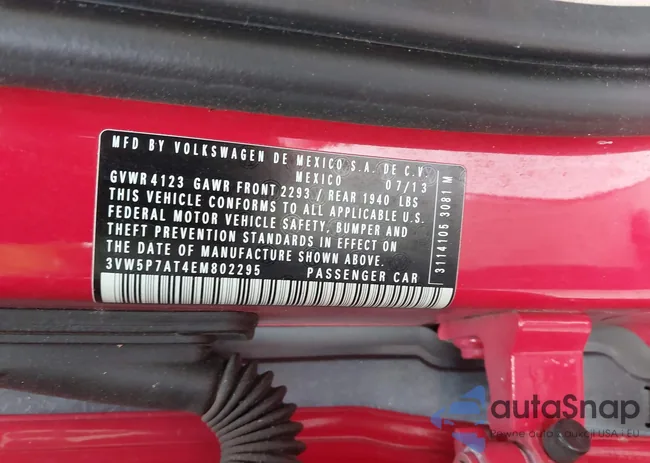 3VW5P7AT4EM802295: 43938154