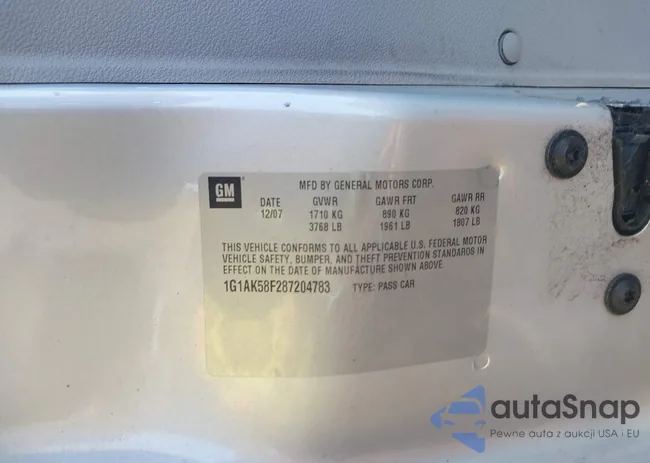 1G1AK58F287204783: 43938220