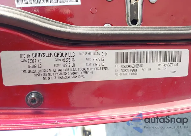 2C3CCAAG6EH305841: 43938286