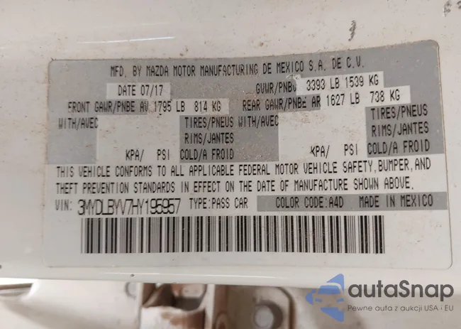 3MYDLBYV7HY195957: 43938313