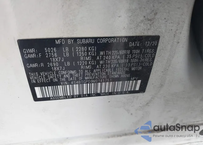 4S4BTGPD9M3145751: 43937733