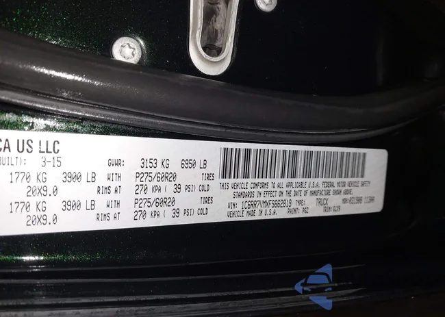 1C6RR7VMXFS662819: 43938773