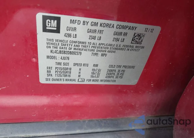 KL4CJBSB2DB092379: 43938829