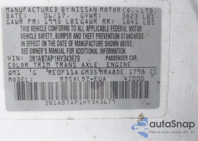 3N1AB7AP1HY343679: 43939081