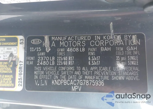 KNDPBCAC7G7875936: 43938493