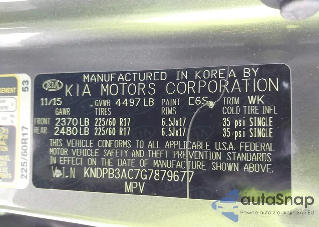 KNDPB3AC7G7879677: 43939869