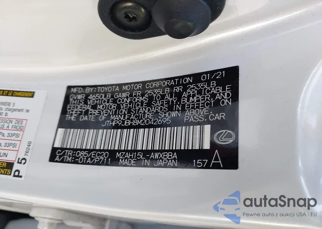 JTHP9JBH8M2042695: 43939902