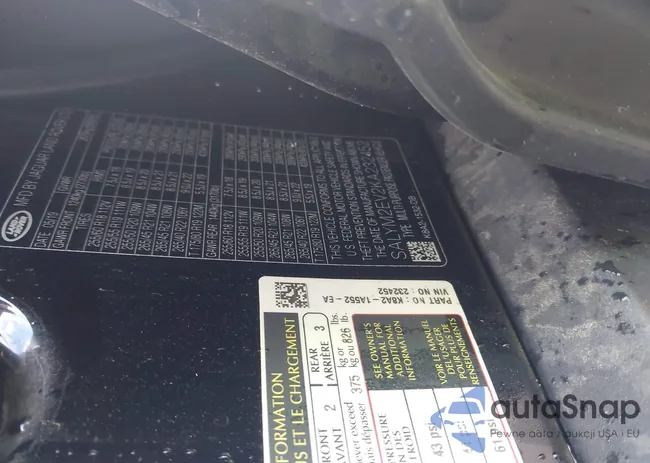 SALYM2EV2KA232452: 43939995