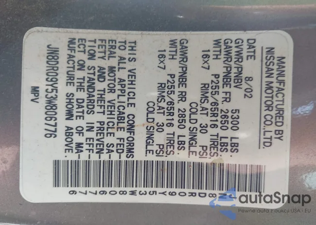 JN8DR09Y53W806776: 43939412