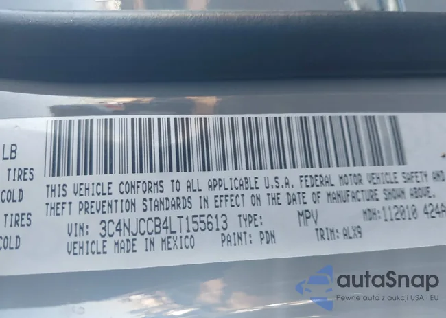 3C4NJCCB4LT155613: 43939764