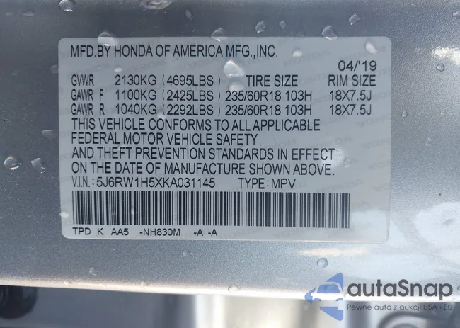 5J6RW1H5XKA031145: 43940860