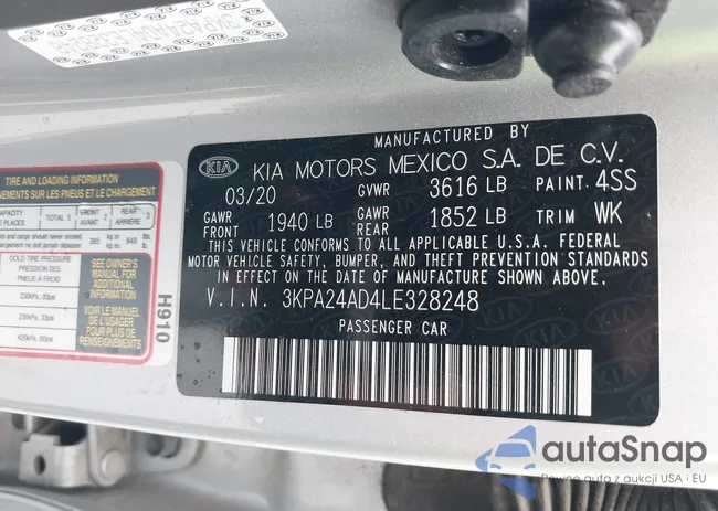 3KPA24AD4LE328248: 43940979