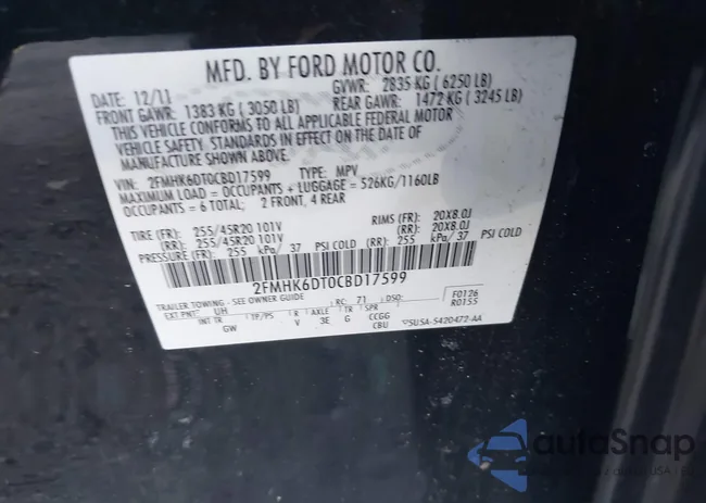 2FMHK6DT0CBD17599: 43941276