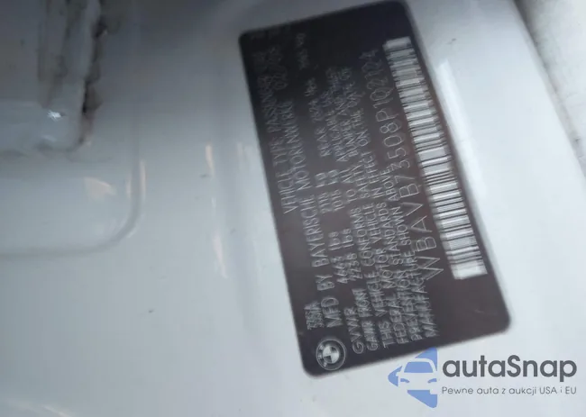 WBAVB73508P102124: 43941322