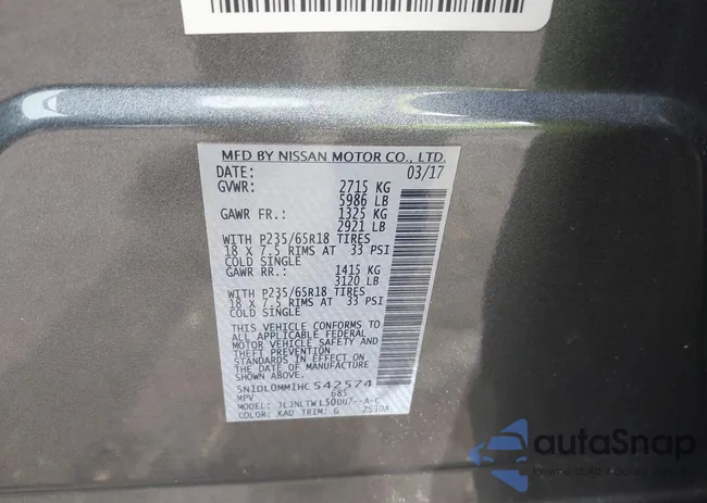 5N1DL0MM1HC542574: 43940527