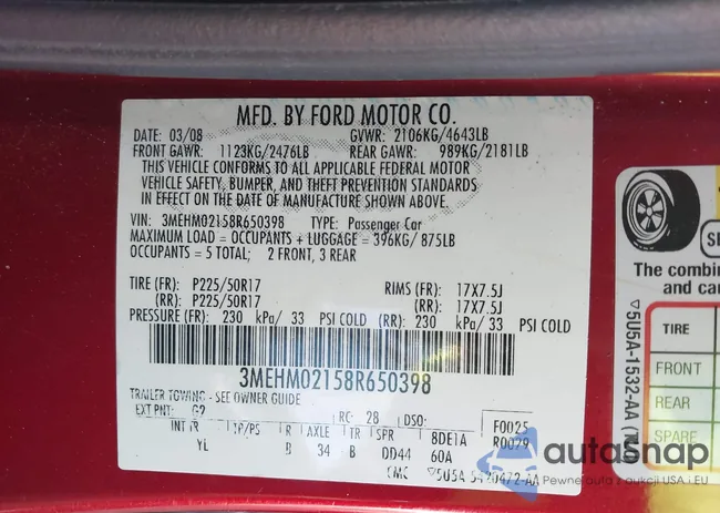 3MEHM02158R650398: 43941828