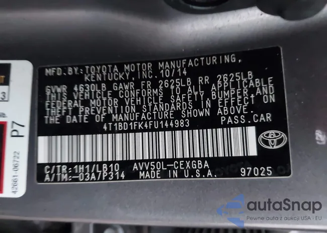 4T1BD1FK4FU144983: 43941871