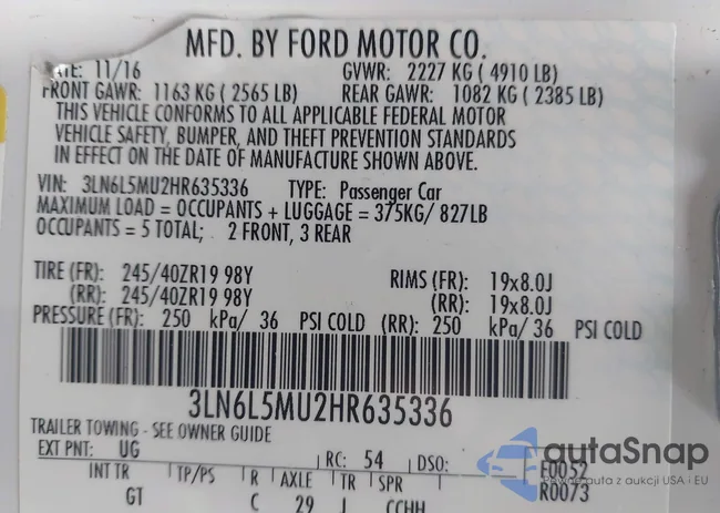 3LN6L5MU2HR635336: 43941970