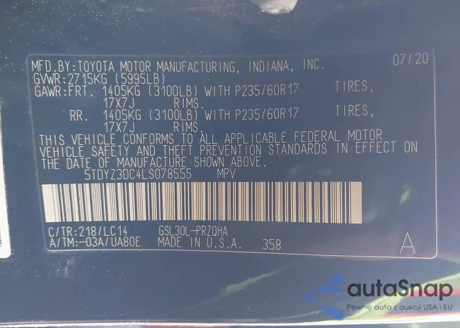 5TDYZ3DC4LS078555: 43941605