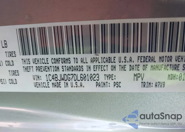 1C4BJWDG7DL601023: 43941693