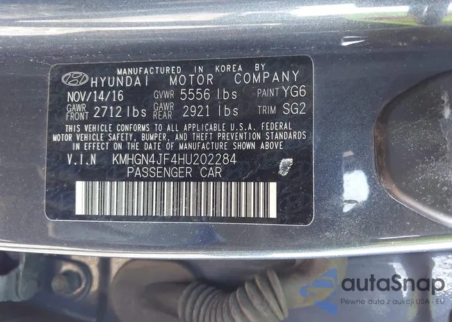 KMHGN4JF4HU202284: 43943006