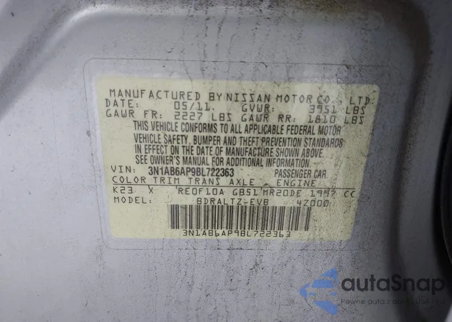 3N1AB6AP9BL722363: 43943076