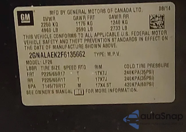 2GNALAEK2F6135662: 43943312