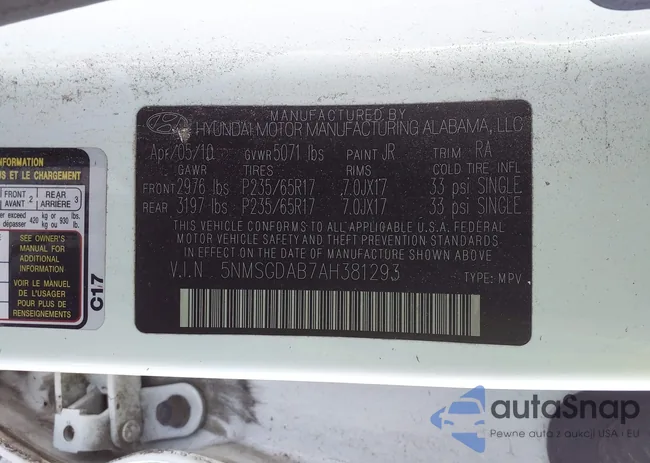 5NMSGDAB7AH381293: 43942520