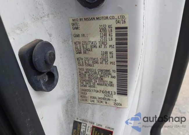 1N6BD0CT7GN760813: 43944014