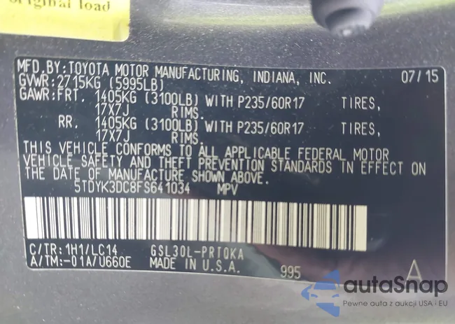 5TDYK3DC8FS641034: 43943389