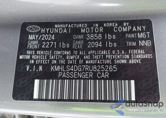 KMHLS4DG7RU825265: 43943653