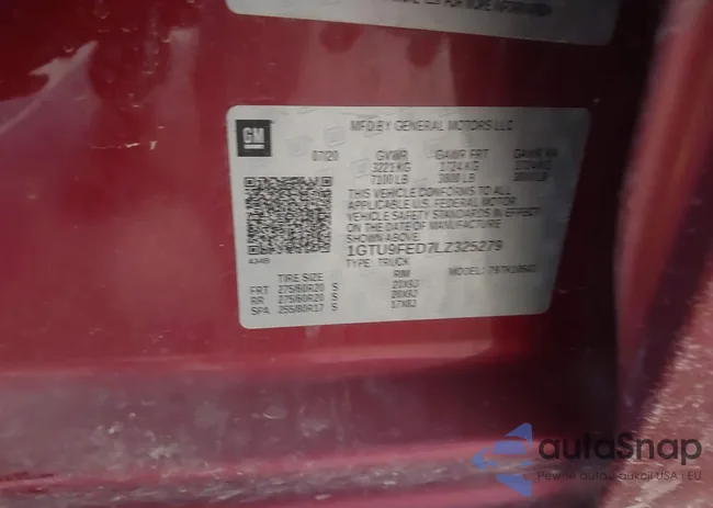 1GTU9FED7LZ325279: 43944794