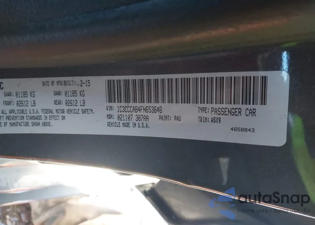 1C3CCCAB4FN653646: 43944859